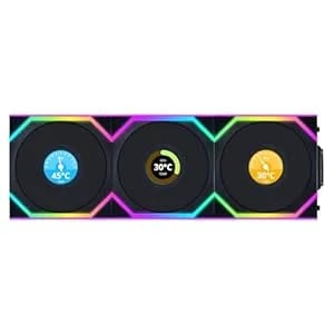 UNI FAN SL Wireless LCD 120mm 3-Pack