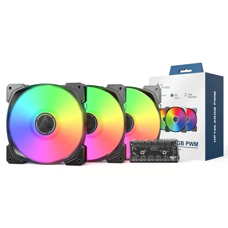 HP 140mm 3-Pack