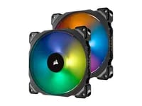 Affordable Corsair ML140 PRO 140mm 2-Pack Black Case Fan - Thumbnail 6