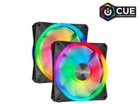 Affordable Corsair iCUE QL140 140mm 2-Pack White Case Fan - Thumbnail 1