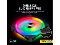 Affordable Corsair iCUE QL140 140mm 2-Pack White Case Fan - Thumbnail 3