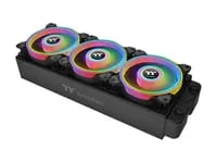 Affordable Thermaltake Riing Quad 120mm 3-Pack Black Case Fan - Thumbnail 4