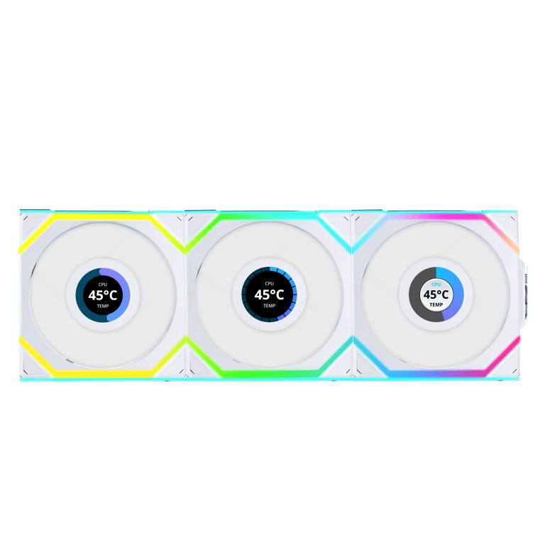 UNI FAN SL Wireless LCD 120mm 3-Pack