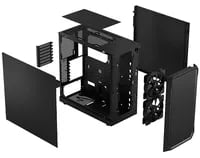 Affordable Fractal Design Focus 2 Black Case - ATX Mid Tower, Black - Thumbnail 12