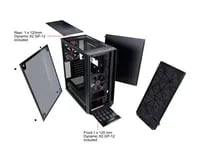 Affordable Fractal Design Meshify C Black Case - ATX Mid Tower, Black - Thumbnail 19