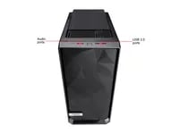 Affordable Fractal Design Meshify C Black Case - ATX Mid Tower, Black - Thumbnail 5