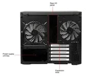 Affordable Fractal Design Node 804 Black Case - Micro ATX Mid Tower, Black - Thumbnail 12