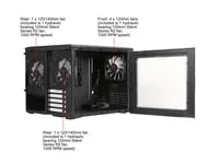 Affordable Fractal Design Node 804 Black Case - Micro ATX Mid Tower, Black - Thumbnail 7