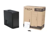 Affordable Fractal Design Core 1100 Black Case - Micro ATX Mini Tower, Black - Thumbnail 10