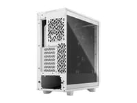 Premium Fractal Design Meshify 2 Compact TG White Case - ATX Mid Tower, White - Thumbnail 18