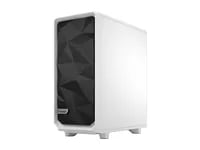 Premium Fractal Design Meshify 2 Compact TG White Case - ATX Mid Tower, White - Thumbnail 3