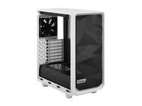 Premium Fractal Design Meshify 2 Compact TG White Case - ATX Mid Tower, White - Thumbnail 5