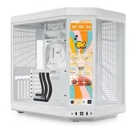 Premium HYTE Y70 Touch Infinite White Case - ATX Mid Tower, White