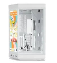 Premium HYTE Y70 Touch Infinite White Case - ATX Mid Tower, White - Thumbnail 2