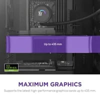 Affordable NZXT H9 Flow (2025) Black Case - ATX Mid Tower, Black - Thumbnail 12