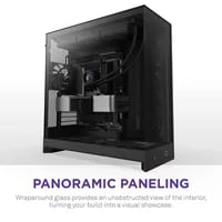 Affordable NZXT H9 Flow (2025) Black Case - ATX Mid Tower, Black - Thumbnail 13
