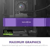 Affordable NZXT H9 Flow (2025) Black Case - ATX Mid Tower, Black - Thumbnail 7