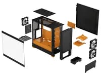 Affordable Fractal Design Pop Air Orange Case - ATX Mid Tower, Orange - Thumbnail 4