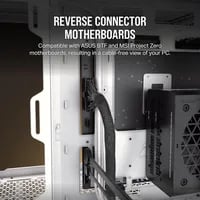 Affordable Corsair 2500D Airflow White Case - Micro ATX Mini Tower, White - Thumbnail 4