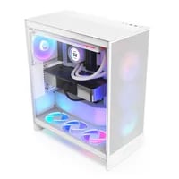 Affordable NZXT H7 Flow (2024) White Case - ATX Mid Tower, White - Thumbnail 12