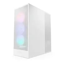 Affordable NZXT H7 Flow (2024) White Case - ATX Mid Tower, White - Thumbnail 2