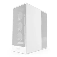Affordable NZXT H7 Flow (2024) White Case - ATX Mid Tower, White - Thumbnail 3