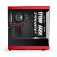 Affordable HYTE Y40 Red Case - ATX Mid Tower, Red - Thumbnail 4