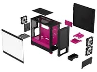 Affordable Fractal Design Pop Air Pink Case - ATX Mid Tower, Pink - Thumbnail 4