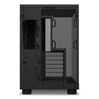 Affordable NZXT H6 Flow Black Case - ATX Mid Tower, Black - Thumbnail 12