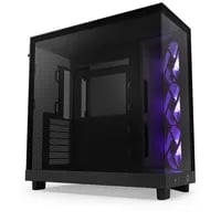 Affordable NZXT H6 Flow Black Case - ATX Mid Tower, Black - Thumbnail 5