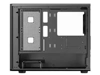 Affordable DIYPC DIY-mATX06-Wood Black Case - Micro ATX Mini Tower, Black - Thumbnail 14