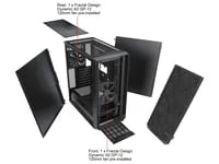 Affordable Fractal Design Meshify C Black Case - ATX Mid Tower, Black - Thumbnail 11