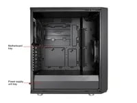 Affordable Fractal Design Meshify C Black Case - ATX Mid Tower, Black - Thumbnail 6