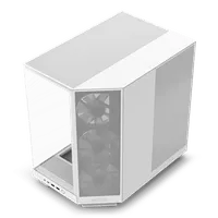 Affordable NZXT H6 Flow White Case - ATX Mid Tower, White - Thumbnail 14