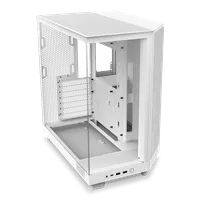 Affordable NZXT H6 Flow White Case - ATX Mid Tower, White - Thumbnail 16