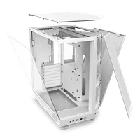 Affordable NZXT H6 Flow White Case - ATX Mid Tower, White - Thumbnail 6