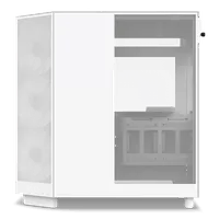 Affordable NZXT H6 Flow White Case - ATX Mid Tower, White - Thumbnail 10