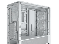 Affordable Corsair FRAME 4000D RS White Case - ATX Mid Tower, White - Thumbnail 15