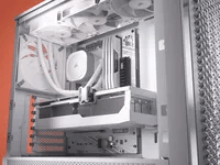 Affordable Corsair FRAME 4000D RS White Case - ATX Mid Tower, White - Thumbnail 3
