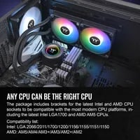 Affordable Thermaltake TH240 V2 ARGB Sync Black Cooler - AIO Liquid Cooler, 240mm Radiator - Thumbnail 6