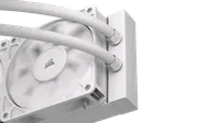 Affordable Corsair NAUTILUS 240 RS LCD White Cooler - AIO Liquid Cooler, 240mm Radiator, White - Thumbnail 6