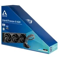 Premium ARCTIC Liquid Freezer II Black Cooler - AIO Liquid Cooler, 420mm Radiator