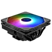 Affordable ID-COOLING IS-55 Air ARGB Black Cooler - 120mm Fans