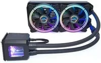 Affordable Alphacool Eisbaer Aurora Black Cooler - AIO Liquid Cooler, 240mm Radiator