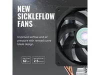 Affordable Cooler Master Hyper 212 EVO V2 Black Cooler - 120mm Fans - Thumbnail 2