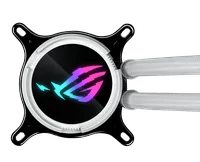Premium ASUS ROG STRIX LC III ARGB White Cooler - AIO Liquid Cooler, 360mm Radiator, White - Thumbnail 3