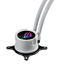 Premium ASUS ROG STRIX LC III ARGB White Cooler - AIO Liquid Cooler, 360mm Radiator, White - Thumbnail 4