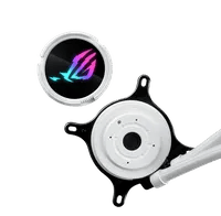 Premium ASUS ROG STRIX LC III ARGB White Cooler - AIO Liquid Cooler, 360mm Radiator, White - Thumbnail 6