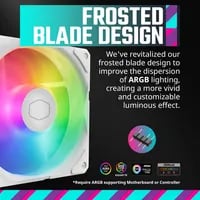Affordable Cooler Master Masterliquid Atmos White Cooler - AIO Liquid Cooler, 360mm Radiator, White - Thumbnail 3