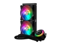 Affordable Cooler Master MasterLiquid ML240R RGB Cooler - AIO Liquid Cooler, 240mm Radiator - Thumbnail 3